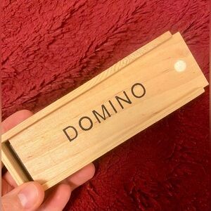 Wooden Domino Set (2 boxes )